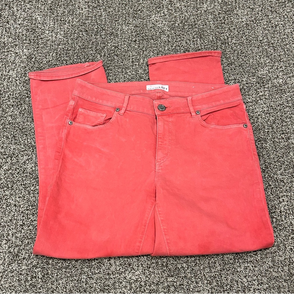 LOFT cropped jeans